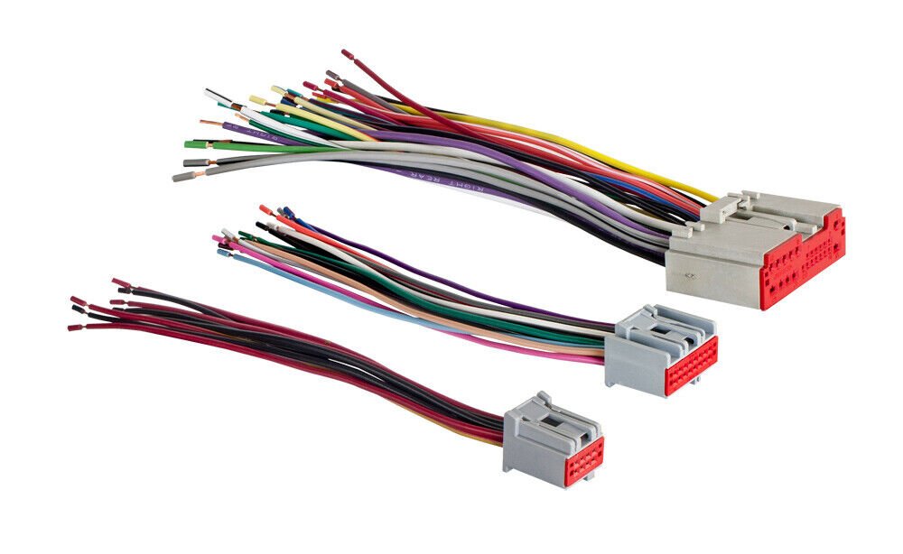 Wiring harness replacement stereo plugs. Most 2003+ Ford original factory radios