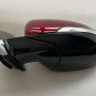 Red LH driver side door mirror w/ turn signal. OEM for 2016-2020 Kia Sorento