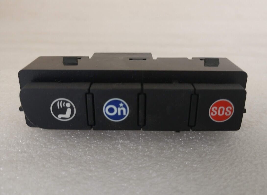 OnStar control call switch asm module for some 2013+ GM overhead consoles. NEW