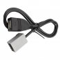 USB aux audio input adapter cable for some Toyota and Scion radios