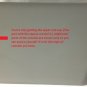 CTS 2014-2018 platinum gray leather console perforated upper end cap. OEM
