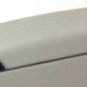 CTS 2014-2018 platinum gray leather armrest console lid + upper end cap. OEM