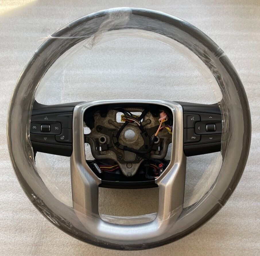 OEM factory original very dark atmosphere heated steering wheel for 2023 Sierra