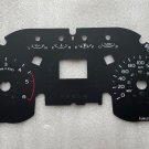 Instrument panel dash gauge cluster 2" KMH diesel overlay for 2018-20 F150 F-150