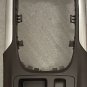 Regal 2014+ center console upper trim piece. Chrome & brown. OEM New Take-Out