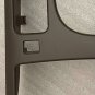 Regal 2014+ center console upper trim piece. Chrome & brown. OEM New Take-Out