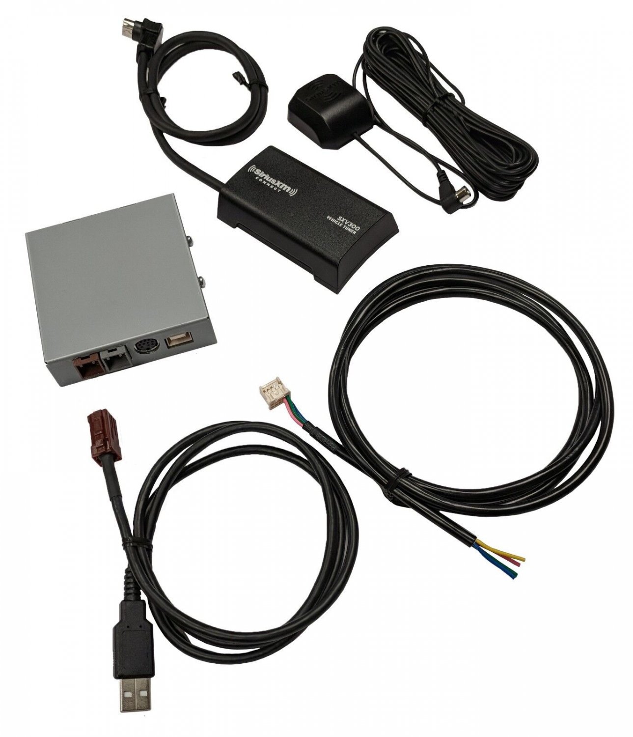 SiriusXM satellite radio kit. Display & control from 20+ Mercedes factory stereo