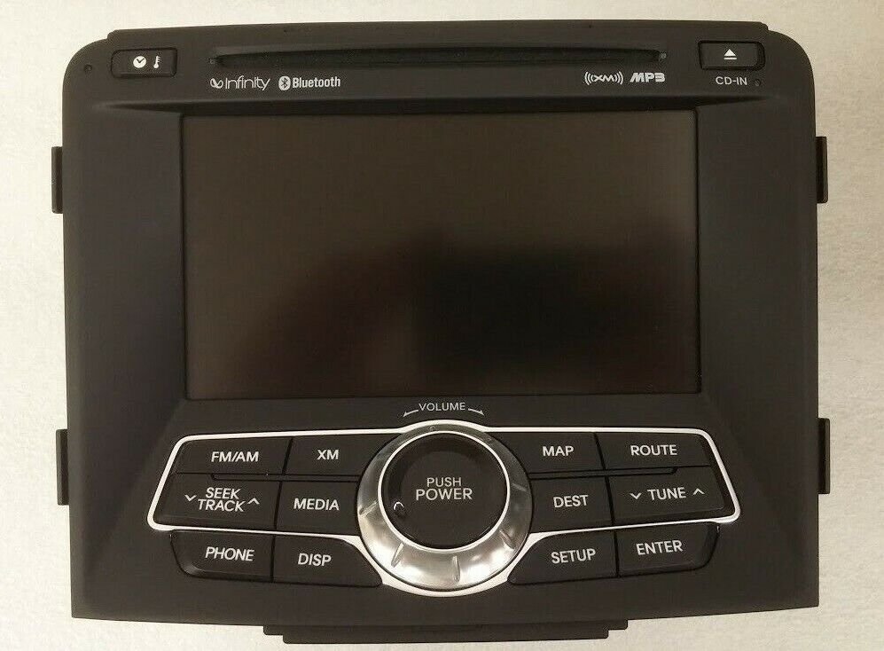 Infinity CD Navigation Nav GPS radio FOR PARTS. For Hyundai Sonata 2011-2013