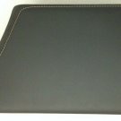 CTS-V 2014+ black leather suede armrest console lid. Yellow gold stitching