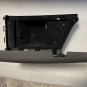 CTS-V 2014+ black leather suede armrest console lid. Yellow gold stitching