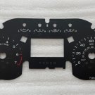 Instrument panel dash gauge cluster 4" MPH gas overlay for 2018-20 F150 F-150