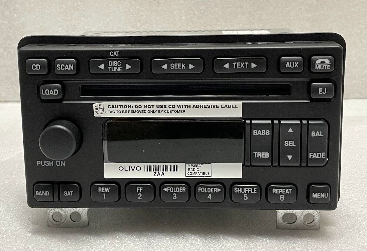 Expedition CD6 MP3 Sat radio. OEM factory original CD stereo. For some 2004-2006