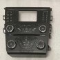 Button faceplate bezel panel. OEM for Ford Fusion 2013 radio & climate control