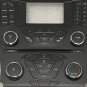 Button faceplate bezel panel. OEM for Ford Fusion 2013 radio & climate control