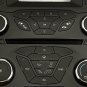 Button faceplate bezel panel. OEM for Ford Fusion 2013 radio & climate control
