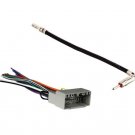 Reverse wiring harness radio plug + antenna. Add aftermarket to many 02+ Dodge
