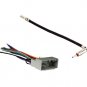Reverse wiring harness radio plug + antenna. Add aftermarket to many 02+ Dodge