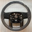 OEM factory original black tan heated steering wheel for 2023 Sierra HD brushed OEM factory original black tan heated steering wheel for 2023 Sierra HD brushed