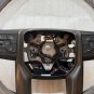 OEM factory original black tan heated steering wheel for 2023 Sierra HD brushed