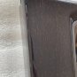 XTS 2013+ gloss dark brown wood grain center floor console trim piece insert