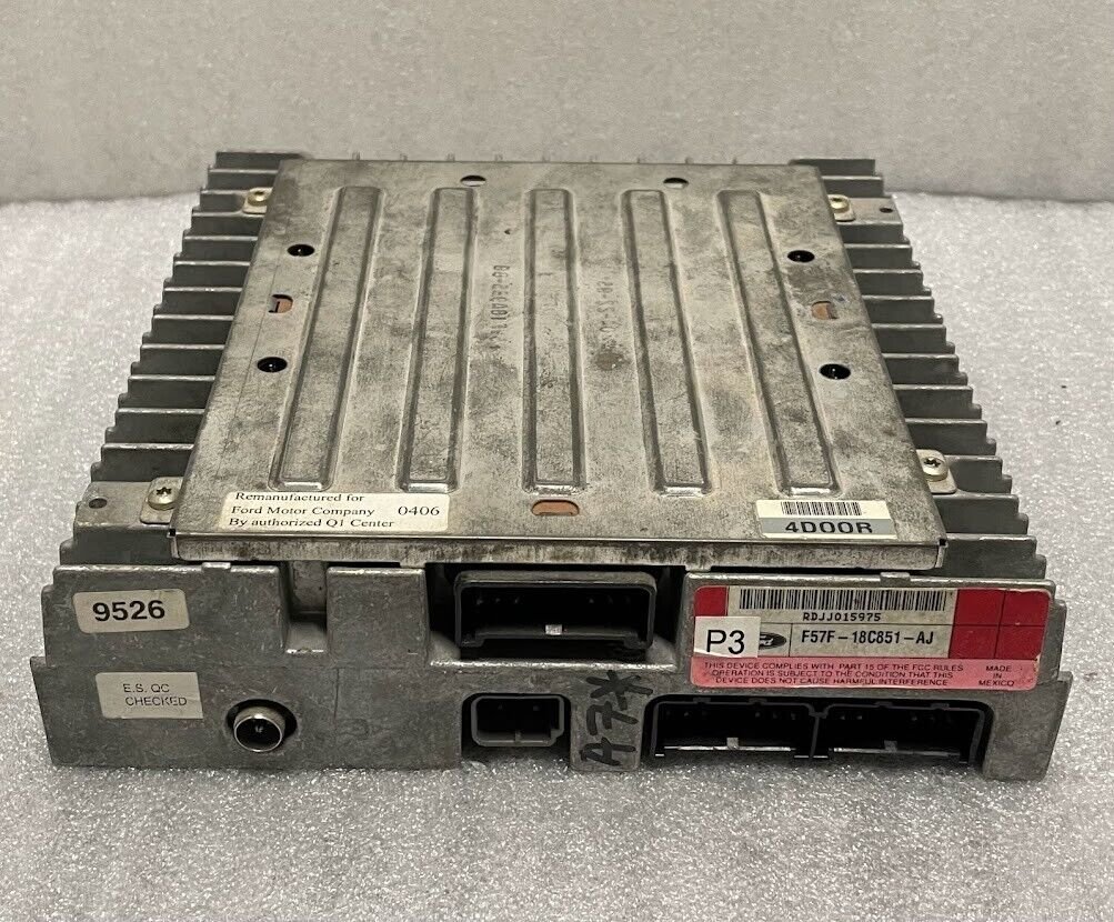 OEM factory original amplifier for 1995 Ford Explorer. Remanufactured amp AJ