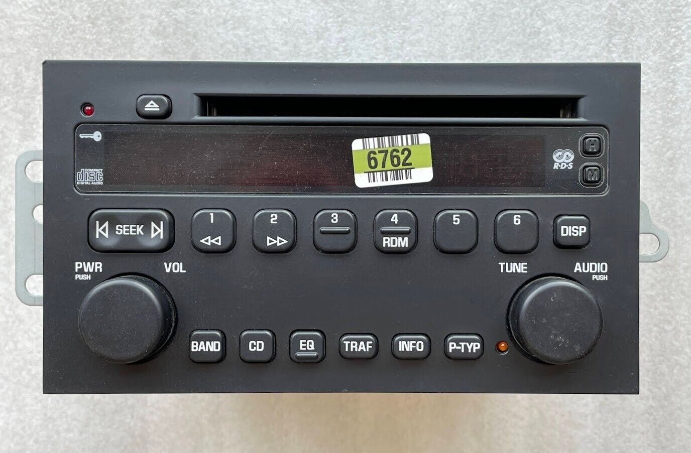 CD radio for 2004-2007 Buick Rendezvous. OEM factory Delco stereo 10376762. New!