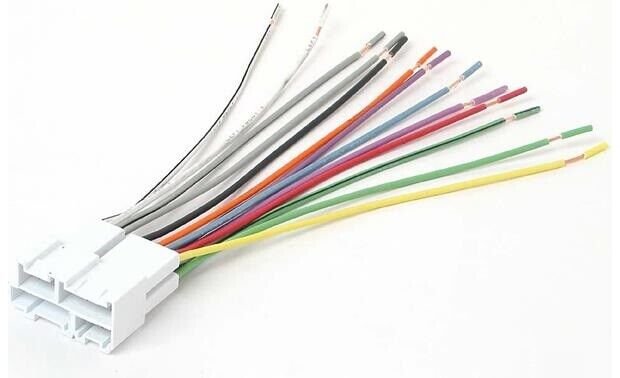 Aftermarket wiring harness stereo plugs.Replace 88+ Chevy factory original radio