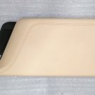 CT6 center floor console cashmere leather armrest lid + storage bin. Blem
