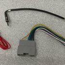 Reverse female wiring harness radio plug +ant. Add aftermarket.Some 07+ Chrysler
