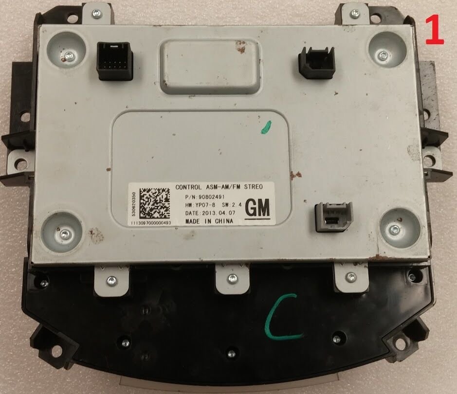 Buick Lacrosse radio display information screen panel LCD. OEM factory