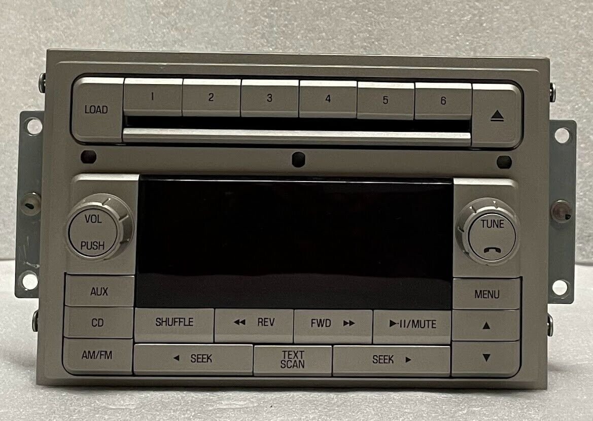 Lincoln MKX CD6 radio. OEM factory original CD changer stereo for some 2007. DA