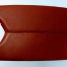 ATS 2013-18 kona brown leather armrest console lid, latch & storage bin OEM blem