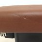 ATS 2013-18 kona brown leather armrest console lid, latch & storage bin OEM blem