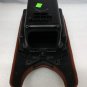 ATS 2013-18 kona brown leather armrest console lid, latch & storage bin OEM blem