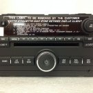 CD6 MP3 XM radio for 2007-2008 Outlook. OEM factory original US9 CD stereo