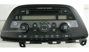 CD6 XM DVD radio 1XU4. Factory original CD 39100-SHJ-A31 for some Honda Odyssey