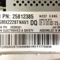 Lucerne Super 2008 CD MP3 Navigation Nav GPS XM radio.OEM factory original. Blem