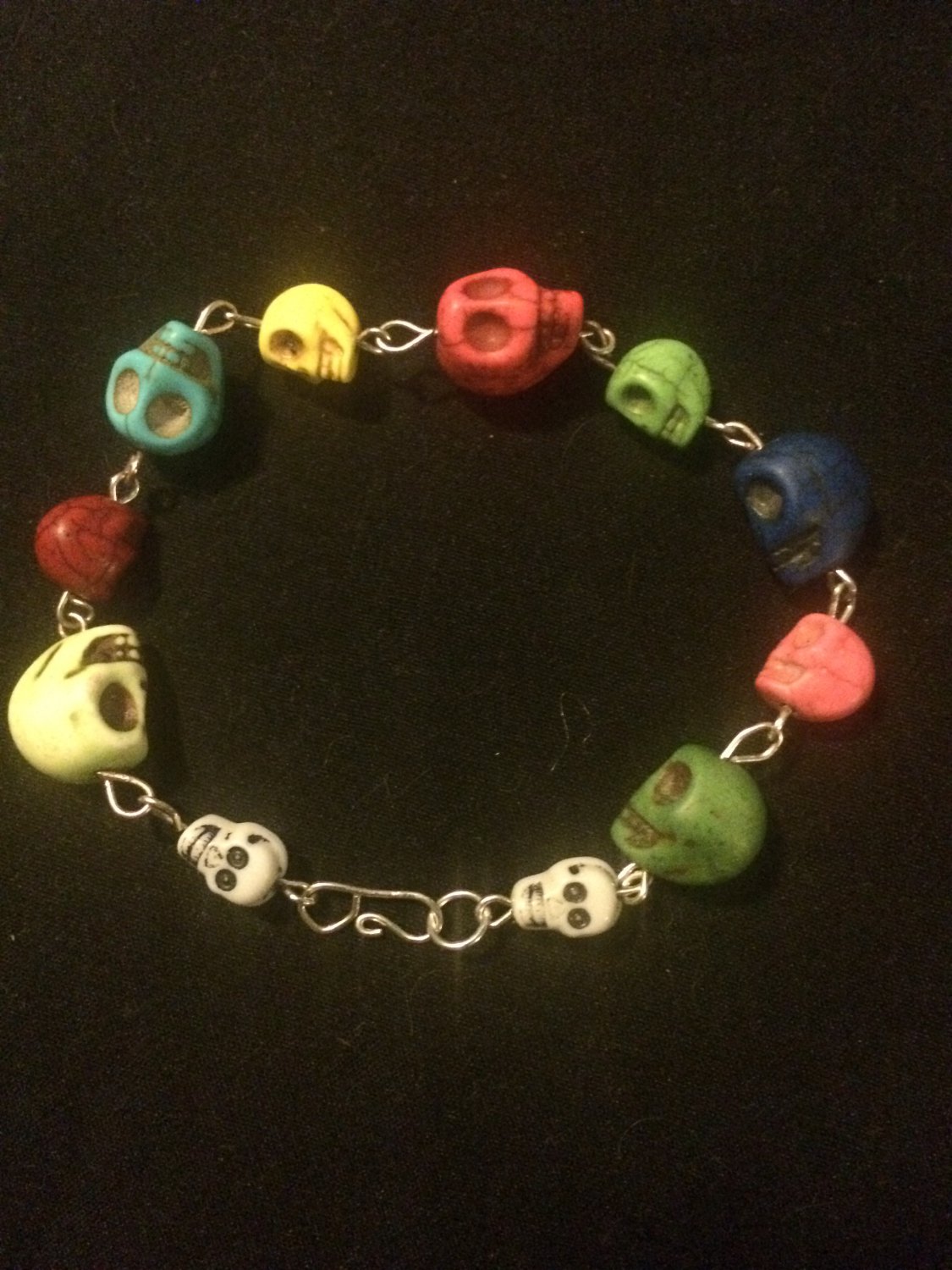 Colorful Skull Bracelet