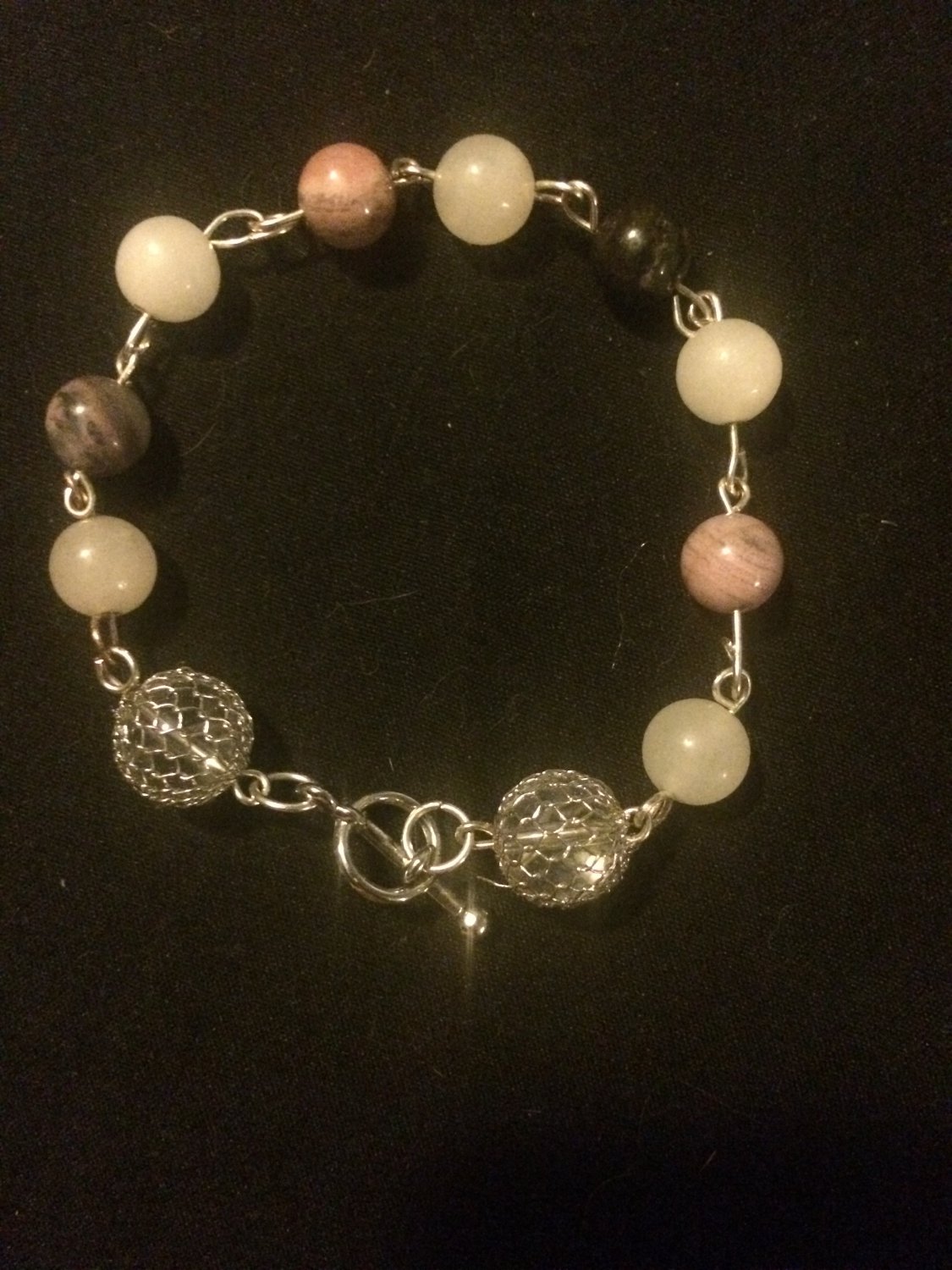 Rhodonite & Pink Opal