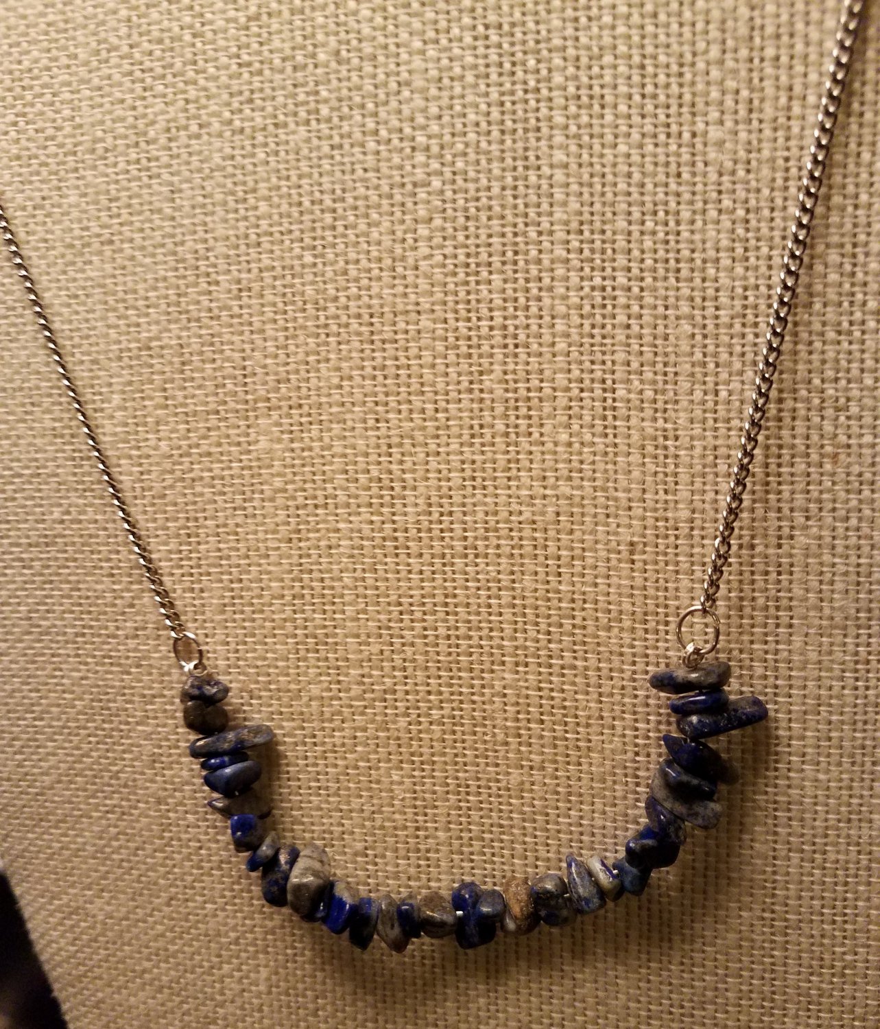 Lapis Lazuli Chip Necklace