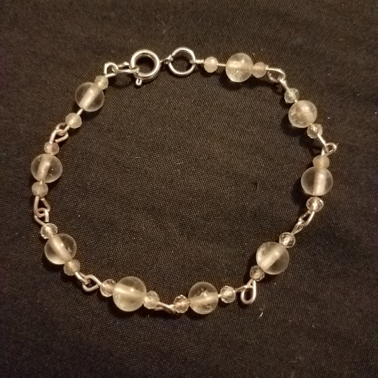 Petite Quartz Link Bracelet