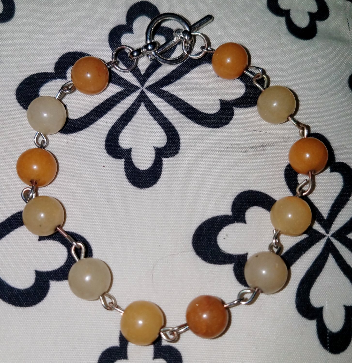 Honey Opal Link Bracelet
