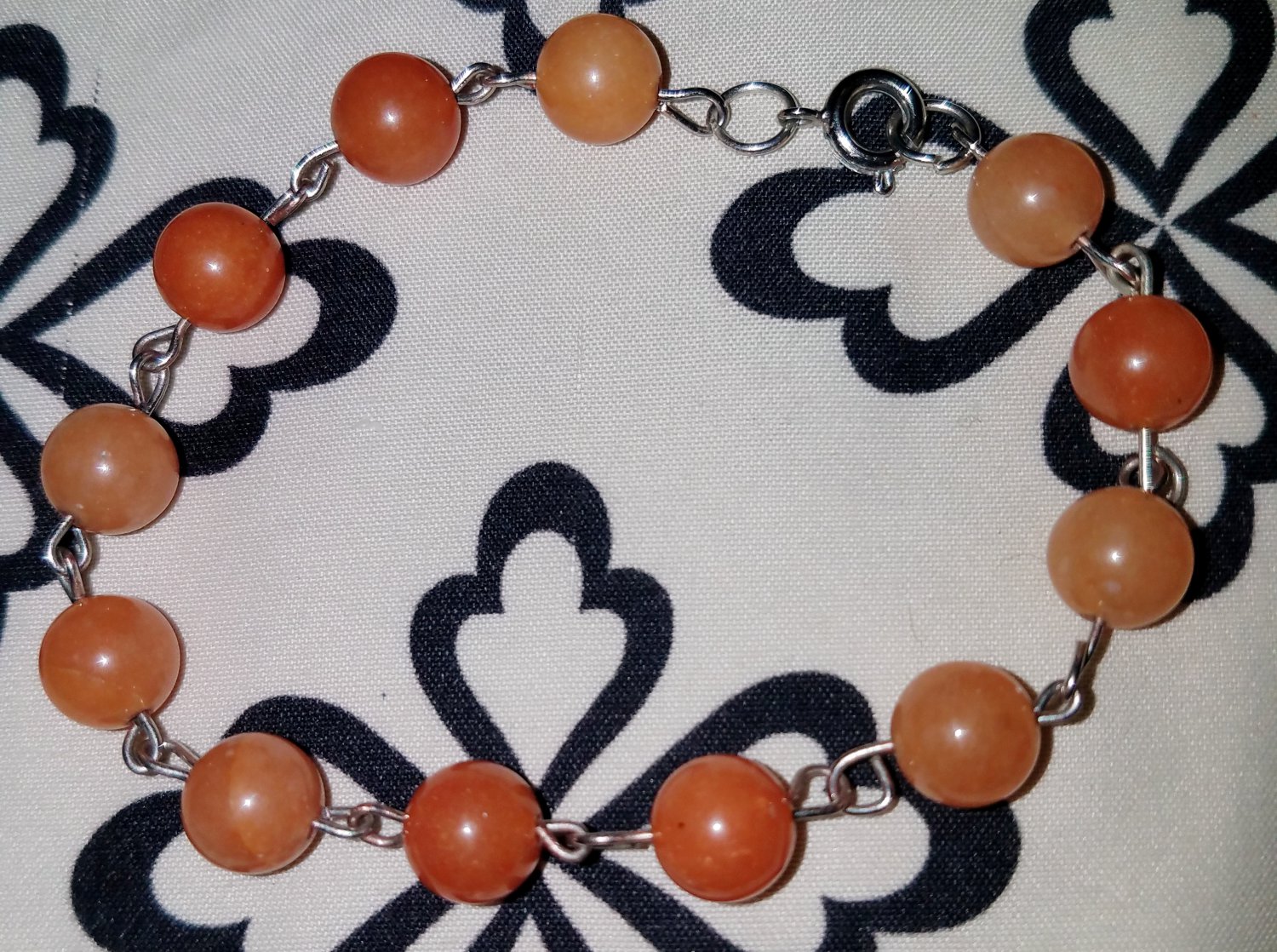 Red Aventurine Link Bracelet