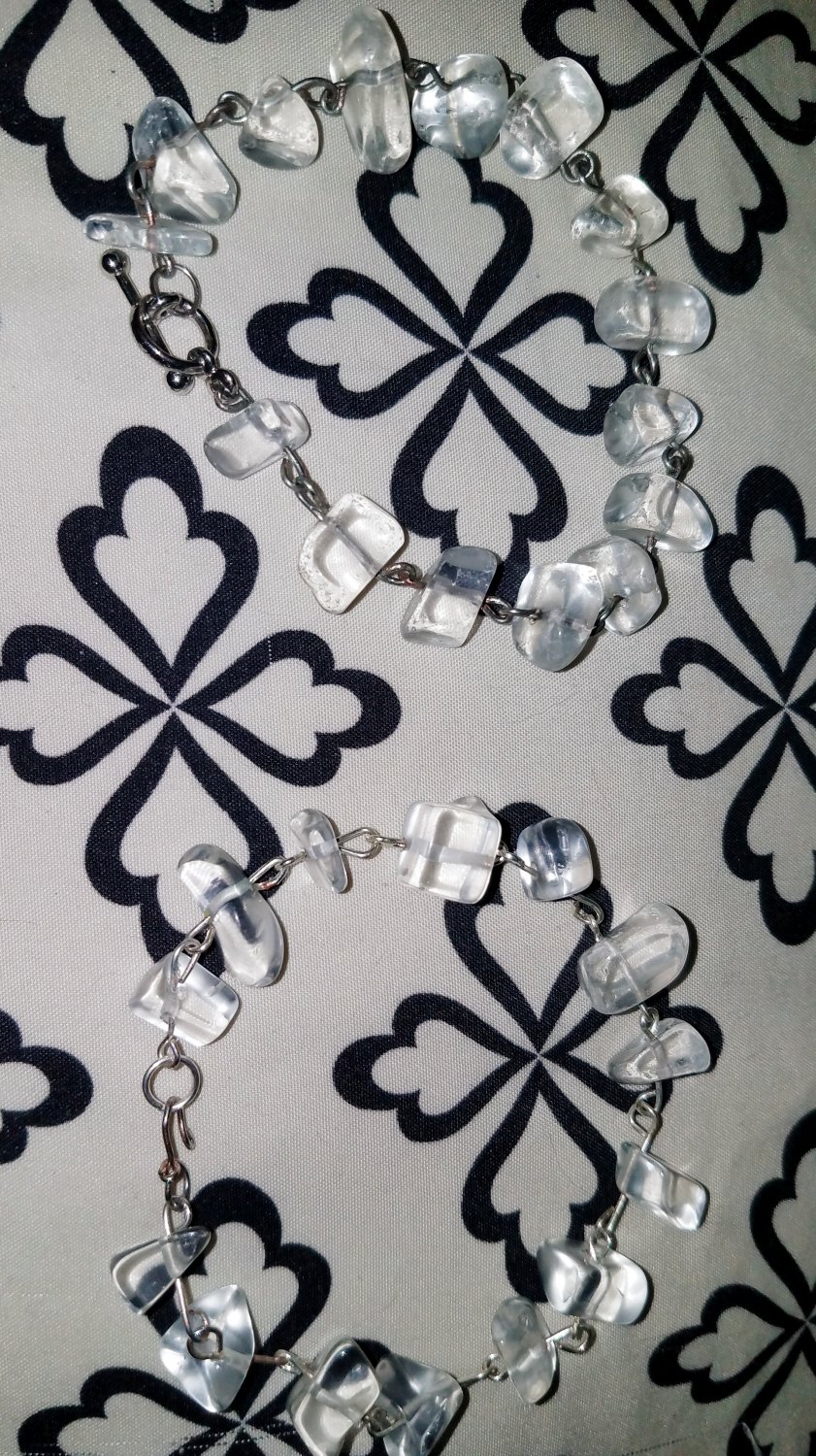 Quartz Chip Link Bracelets