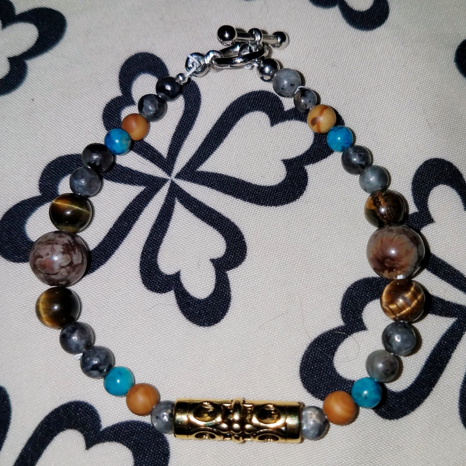 Tibetan Style Multistone Bracelet