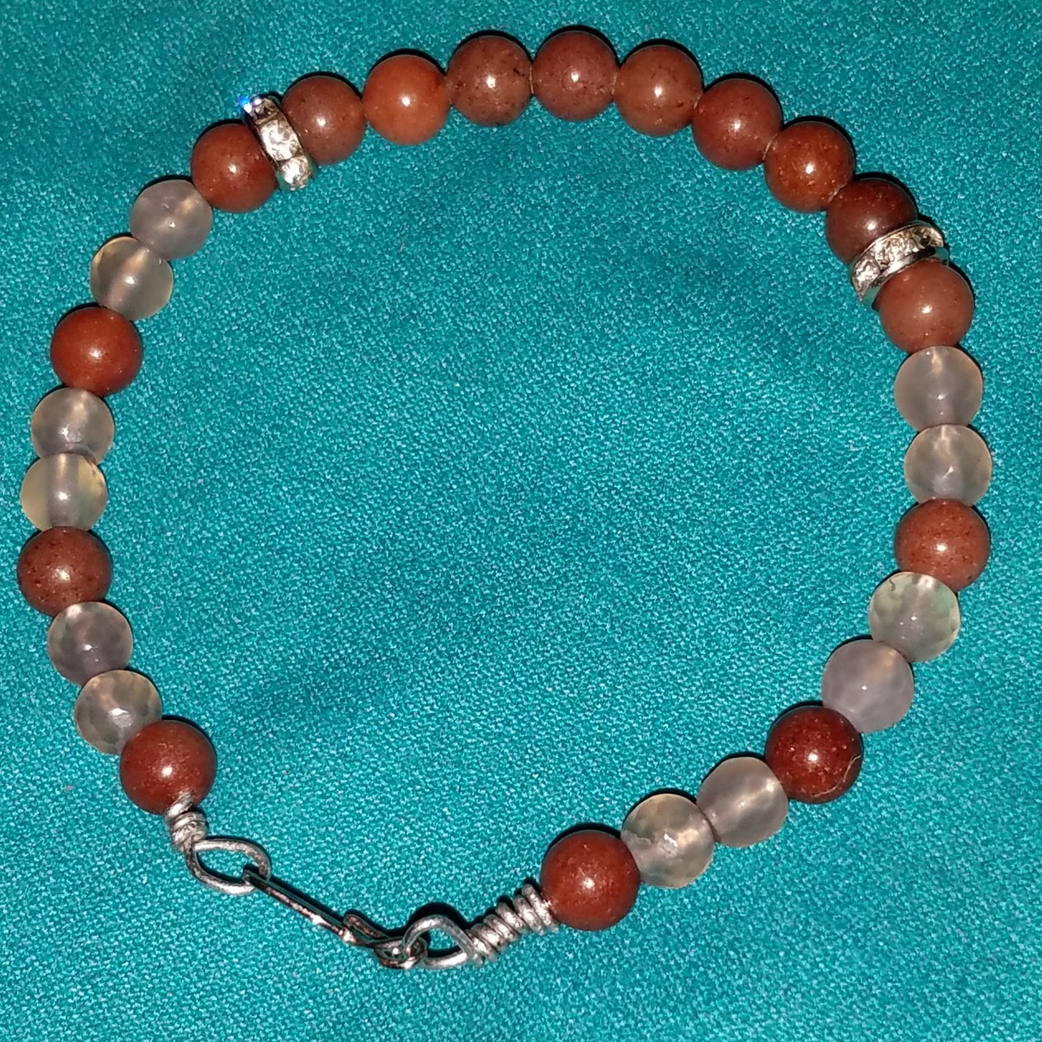 Purple Aventurine & Grey Agate