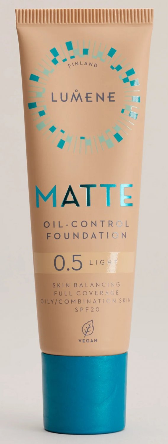 Lumene Matte Oil-control Foundation Oily/Combination Skin 30 ml / 1 fl.oz. - 0.5 Light SPF20