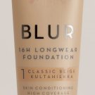 Lumene Longwear Blur Foundation SPF 15 for All Skin Types High Coverage - 1 Classic Beige