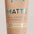 Lumene Matte Oil-control Foundation Oily/Combination Skin 30 ml / 1 fl.oz. - 00 Ultra Light SPF20