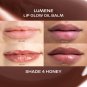 Lumene Lip Glow Oil Balm 10 ml - 4 Honey, 100 Vegan, Wild crafted, Made in Finland